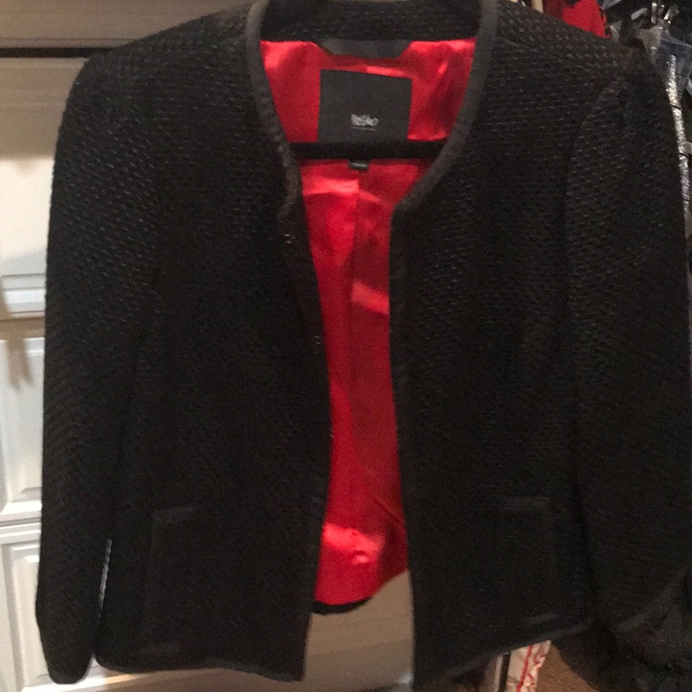 Mossimo cropped black jacket